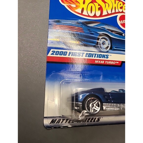 Vintage NOS NEW 2000 Hot Wheels #080 MX48 Turbo First Editions 20 of 36 PR5 - Picture 2 of 5